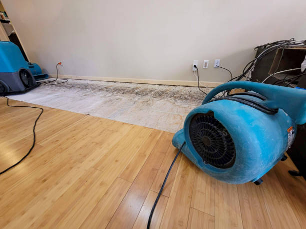 Professional Flood Damage Cleanup technician working in North Waterboro, ME